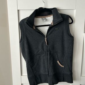 Bike comfy vest with zipper